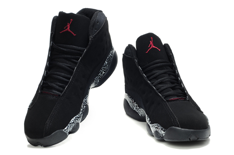 New Air Jordan Retro 13 Dark Black Shoes