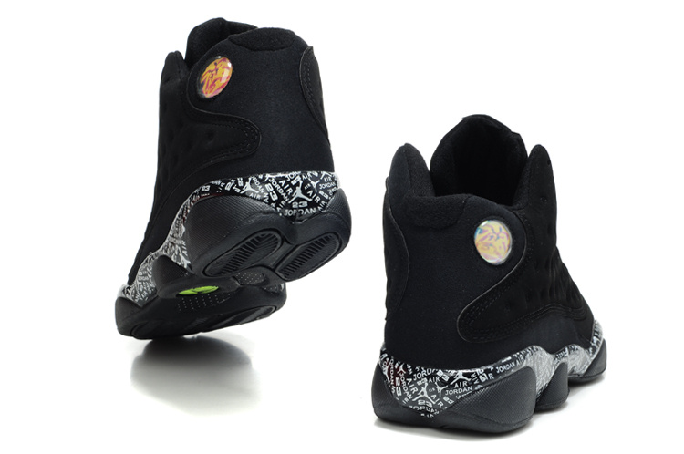 New Air Jordan Retro 13 Dark Black Shoes