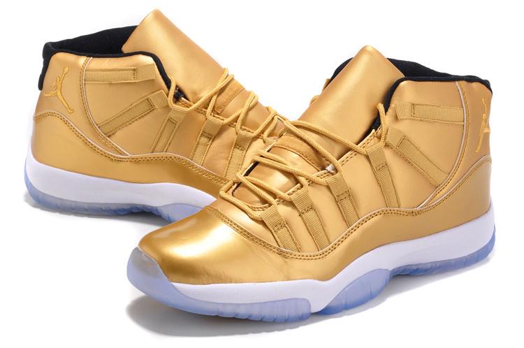 2015 Air Jordan 11 Retro Gold Shoes