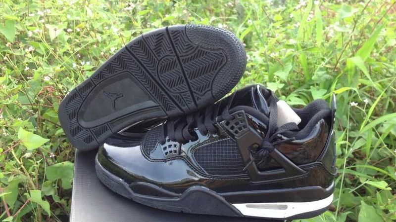 2015 Air Jordan 4 Retro All Black Shoes