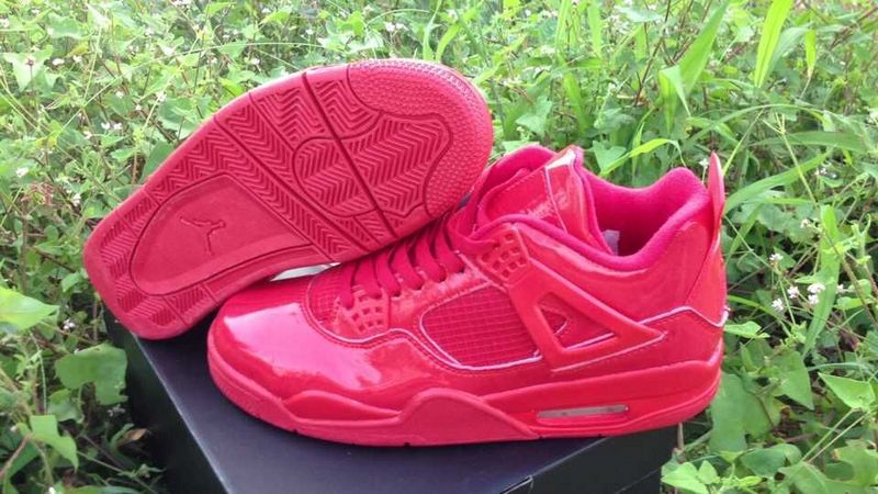 2015 Air Jordan 4 Retro All Red Shoes - Click Image to Close