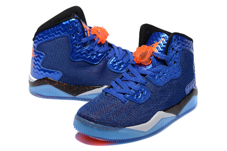 2016 Jordan Spizike 2 Blue Orange Shoes