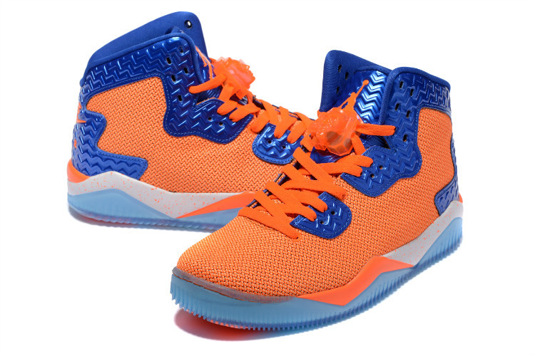 2016 Jordan Spizike 2 Orange Blue Shoes