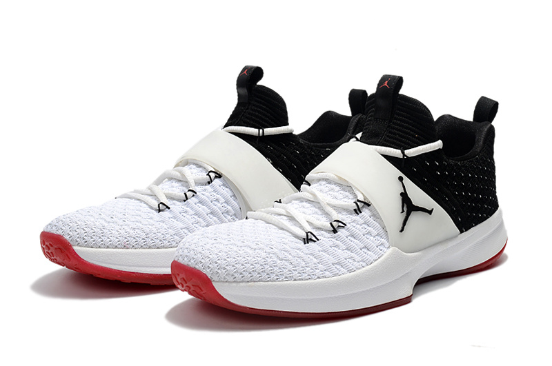 2017 Air Jordan Trainer II White Black Red - Click Image to Close