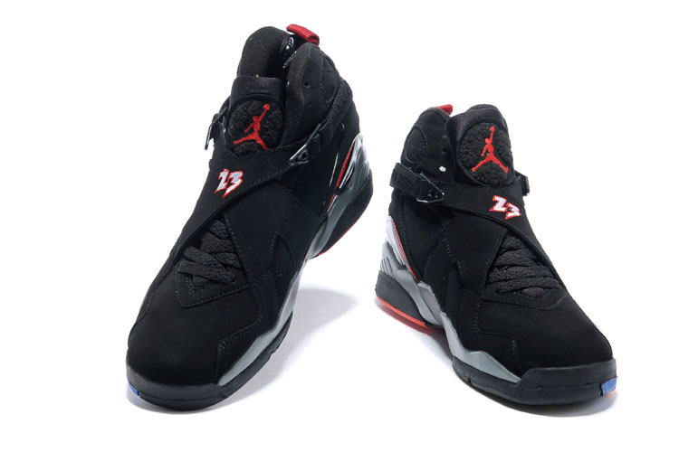 New Jordans 8 Black Colorfuls Shoes