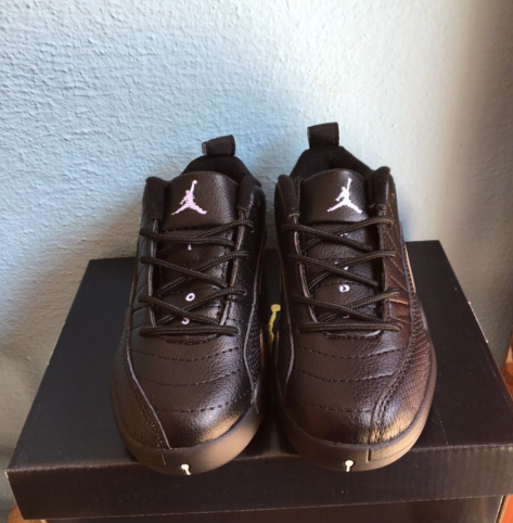 New Kids 2017 Jordan 12 Brown Shoes