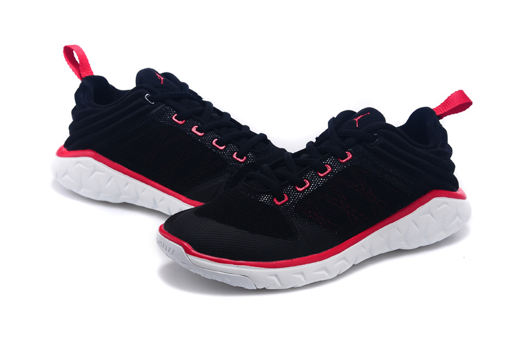 2015 Jordan Running Shoes For Women Black Red White