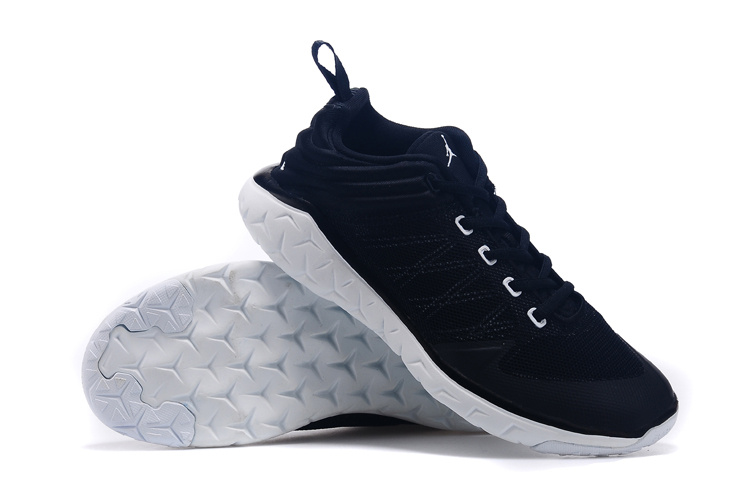 2015 Jordan Running Shoes For Women Black White - Click Image to Close