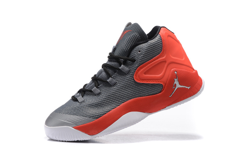 Jordan Carmelo 12 Grey Red Basketball Shoes - Click Image to Close