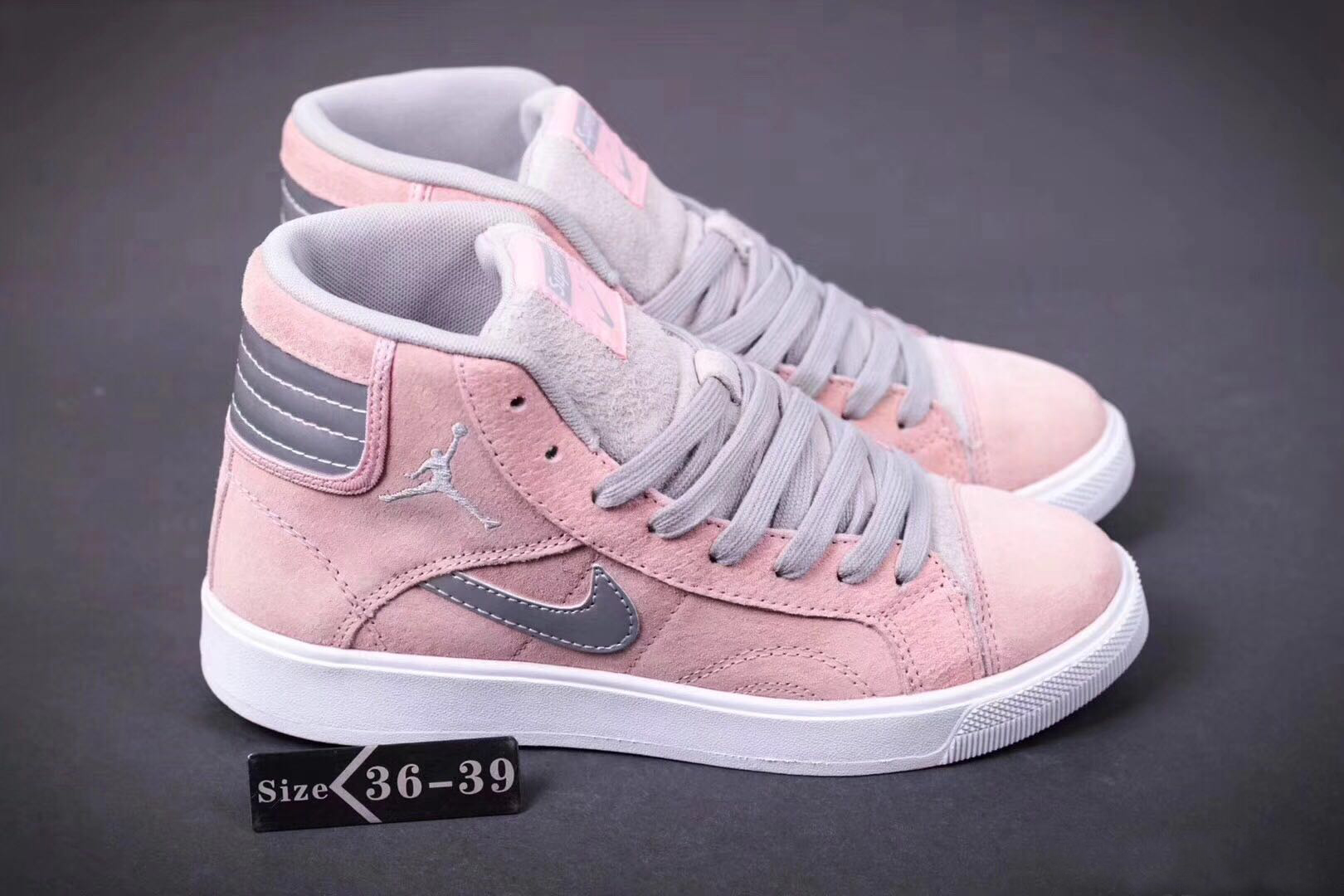 New Jordan 1 New Year High Pink Grey - Click Image to Close