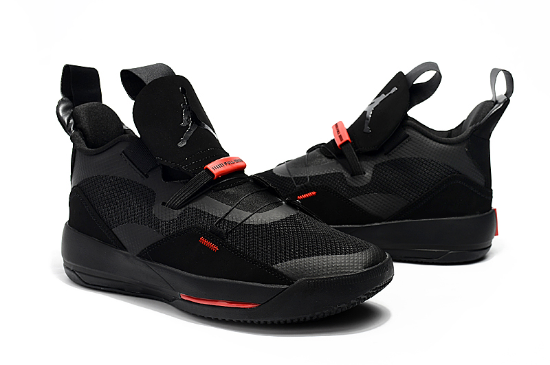Women Air Jordan 33 Black Red Shoes - Click Image to Close
