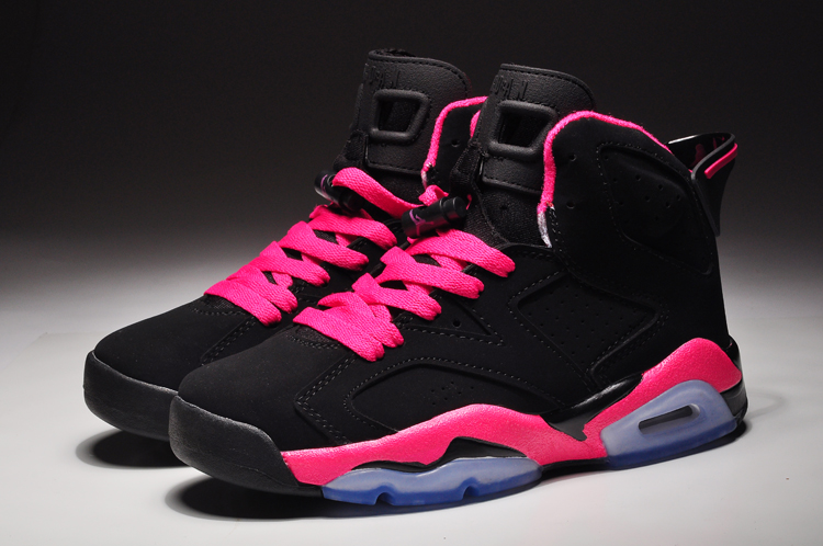 Women Air Jordan 6 Cool Pink Basketball Shoes