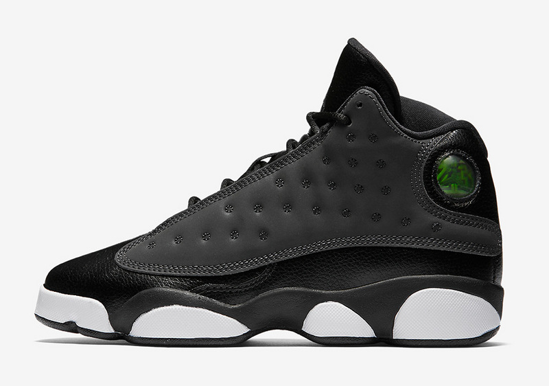 2017 jordan 13 gs black hyper peach white shoes - Click Image to Close