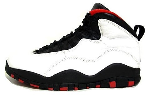 air jordan 10 original chicago bulls white black true red shoes - Click Image to Close