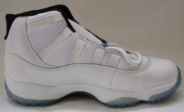 air jordan 11 original columbia white blue black shoes - Click Image to Close