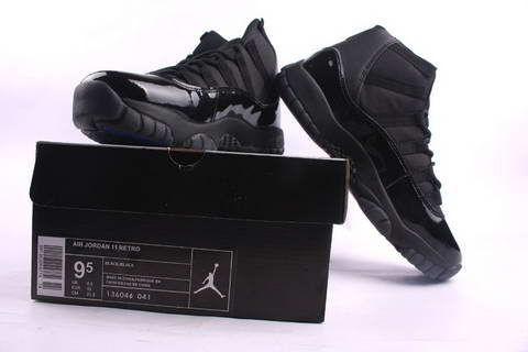 air jordan 11 retro all black shoes - Click Image to Close