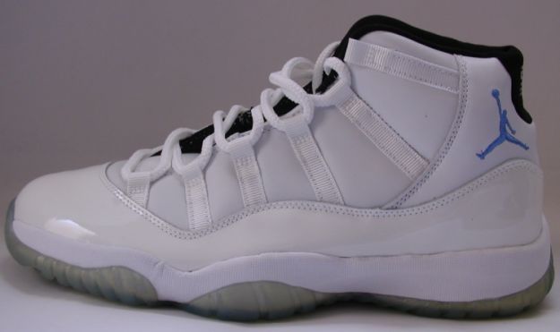 air jordan 11 retro columbia all stars white columbia blue black - Click Image to Close