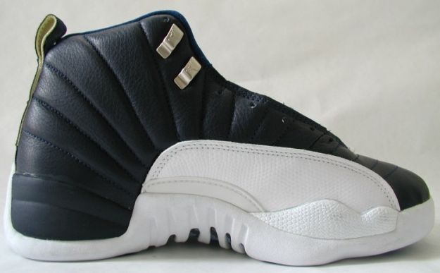 air jordan 12 original obsidian obsidian white french blue shoes - Click Image to Close