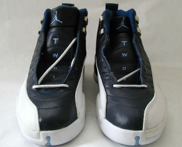 air jordan 12 original obsidian obsidian white french blue shoes