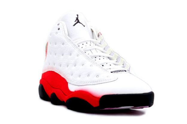 air jordan 13 original white black true red pearl shoes