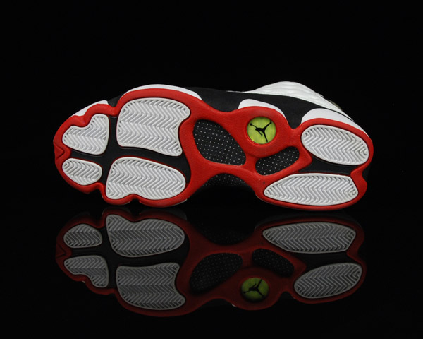 air jordan 13 original white true red black shoes - Click Image to Close