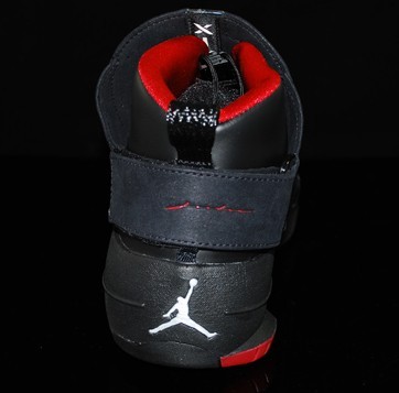 Original Air Jordan 19 Black Chrome Varsity Red Countdown Package Shoes