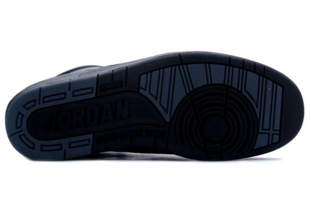 Authentic Air Jordan 2 Retro Black Chrome Shoes