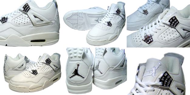 air jordan 4 retro 2000 white chrome shoes for sale online - Click Image to Close