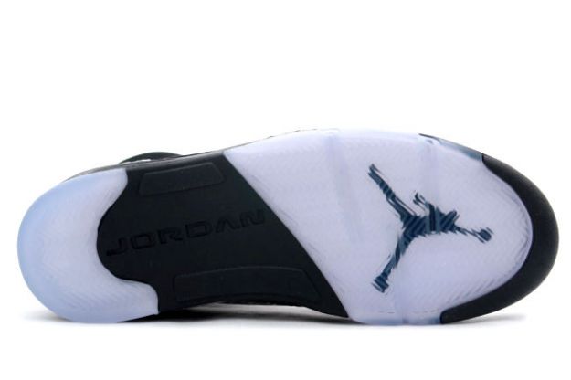 air jordan 5 retro black metallic silver shoes for sale online