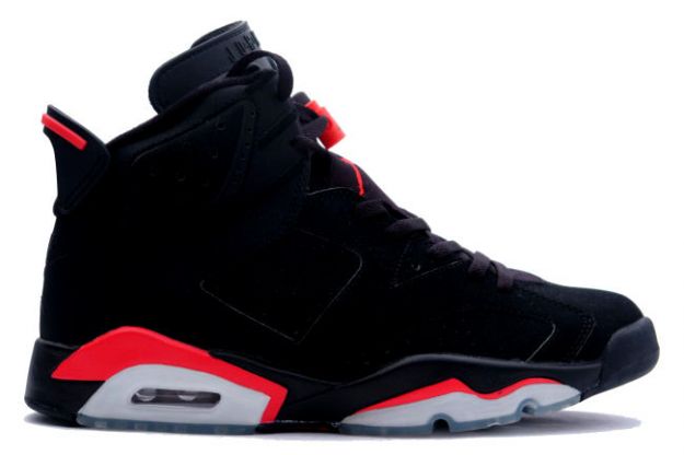 cheap air jordan 6 retro black deep infrared shoes - Click Image to Close