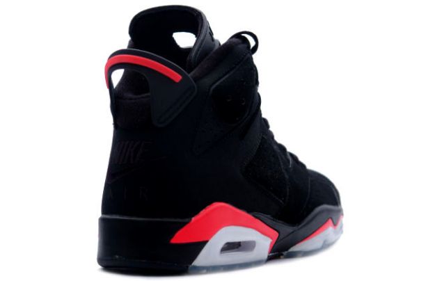 cheap air jordan 6 retro black deep infrared shoes