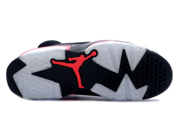 cheap air jordan 6 retro black deep infrared shoes - Click Image to Close