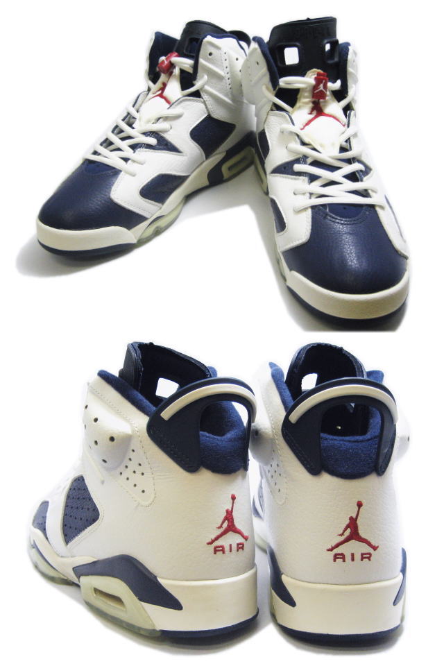 cheap air jordan 6 retro olympic midnight navy varsity red white shoes - Click Image to Close