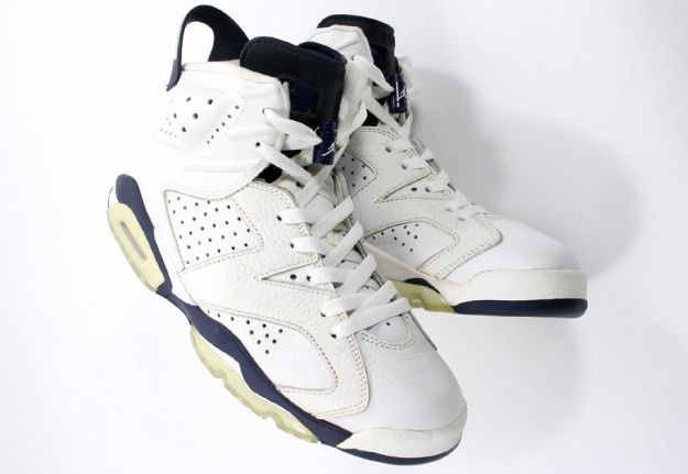 cheap air jordan 6 retro white midnight navy shoes