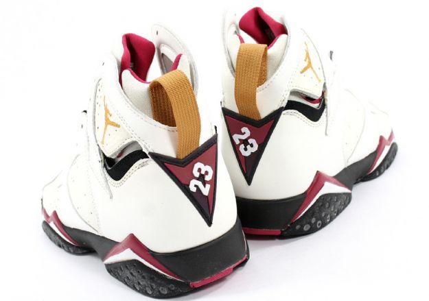 cheap air jordan 7 original white black cardinal red shoes - Click Image to Close