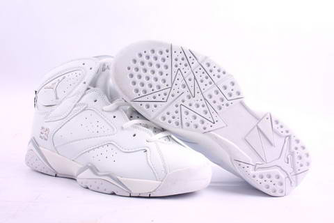 cheap air jordan 7 retro all white shoes