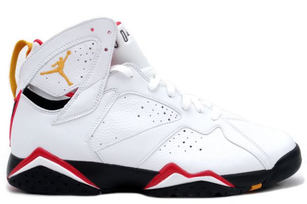 cheap air jordan 7 retro cardinals white black cardinal red bronze shoes