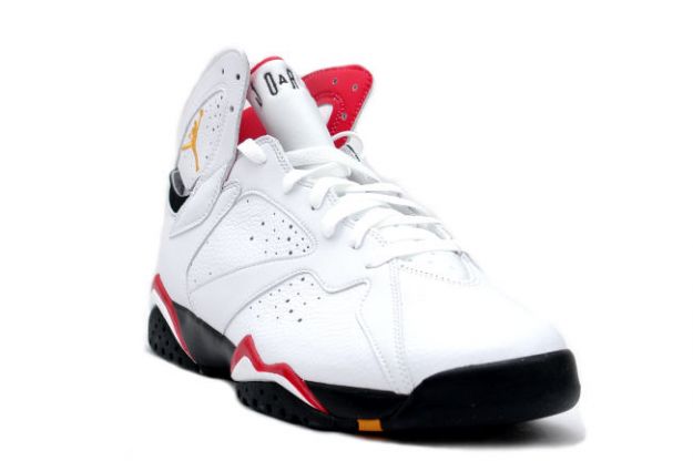 cheap air jordan 7 retro cardinals white black cardinal red bronze shoes