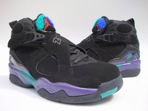 air jordan 8 retro black green shoes - Click Image to Close