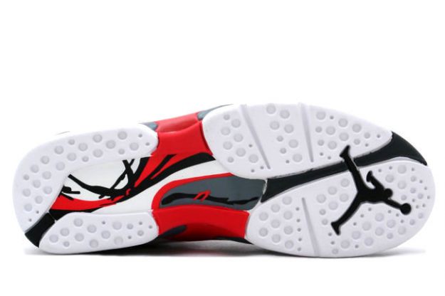 air jordan 8 retro white black true red shoes