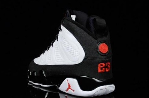 air jordan 9 original og white black true red