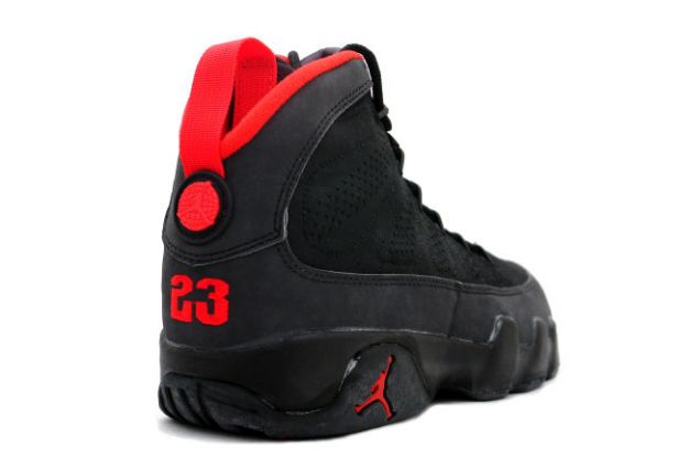 air jordan 9 original black dark charcoal true red shoes - Click Image to Close