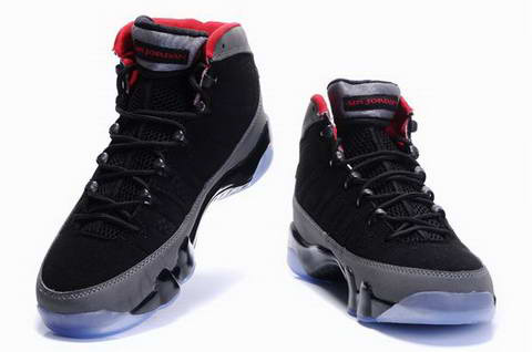 air jordan 9 retro black grey shoes - Click Image to Close