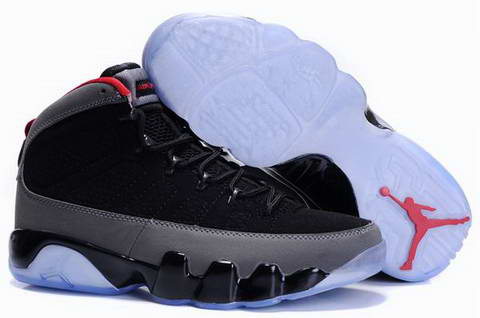 air jordan 9 retro black grey shoes - Click Image to Close